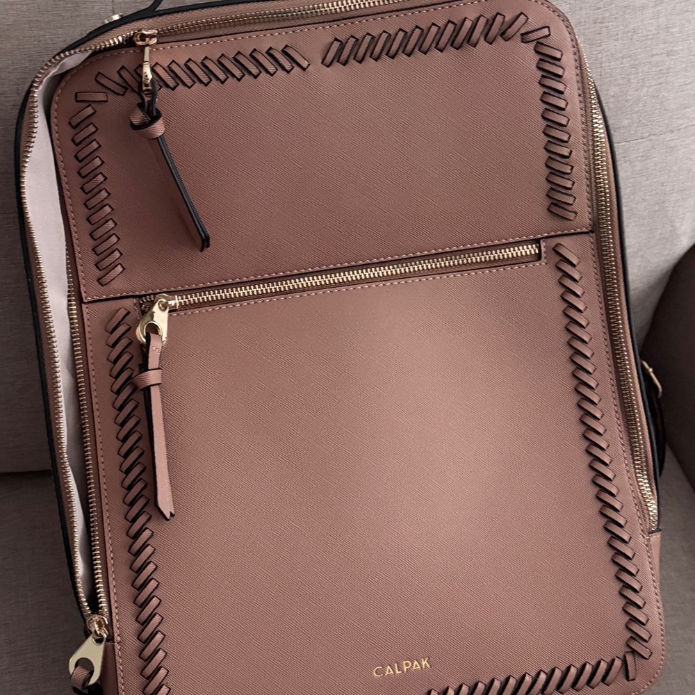 Calpak Brown Backpack - image 1